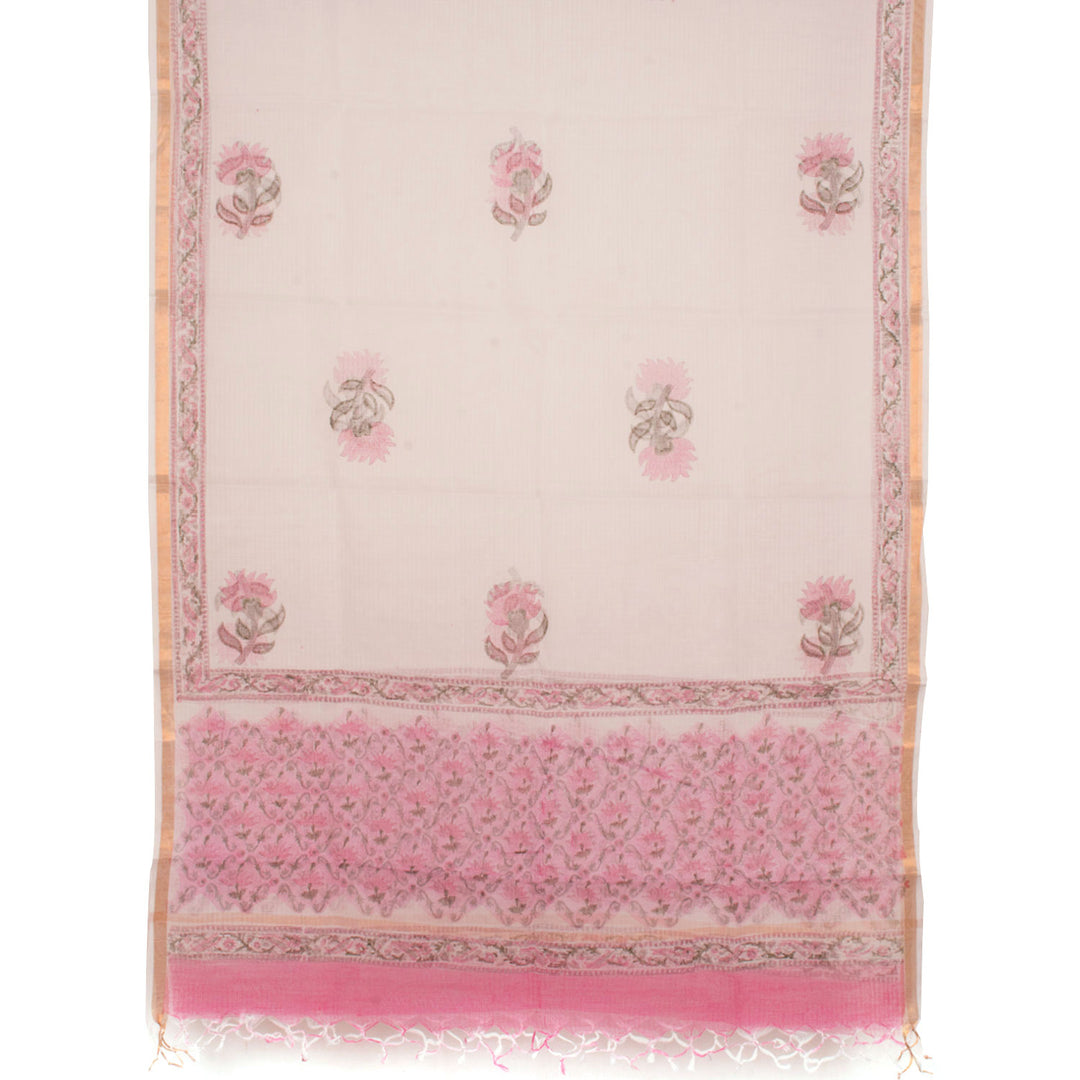 Hand Block Printed Cotton Salwar Suit Material 10056183