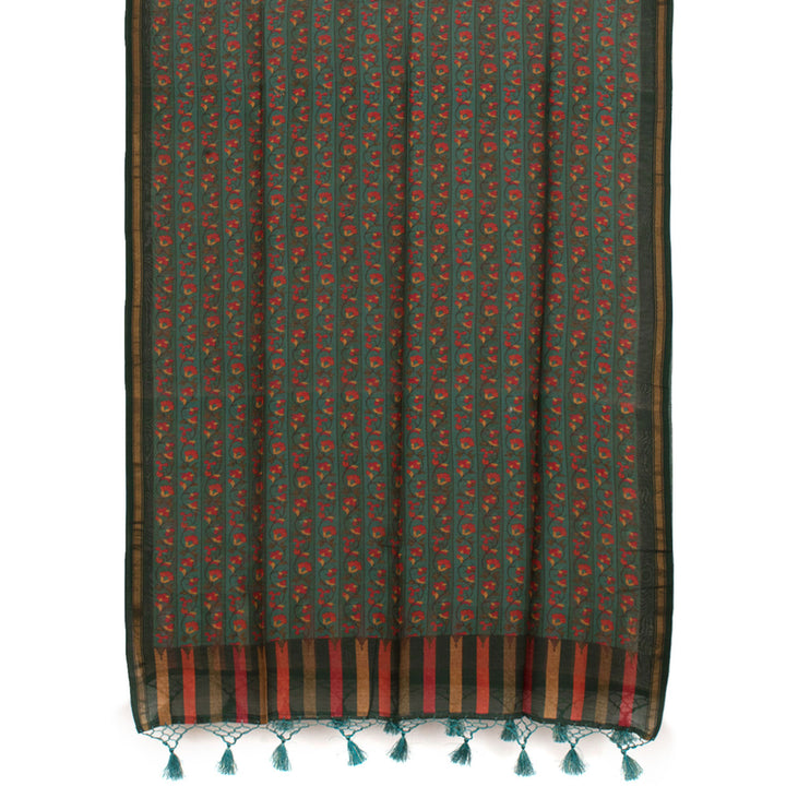Handwoven Banarasi Muga Silk Salwar Suit Material 10056203
