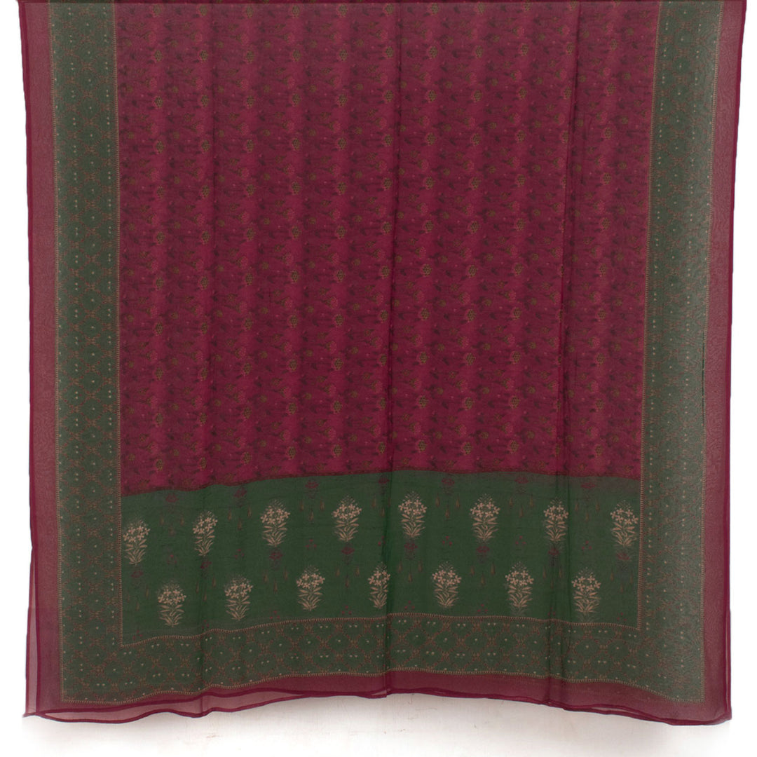Screen Printed Soft Silk Salwar Suit Material 10056211