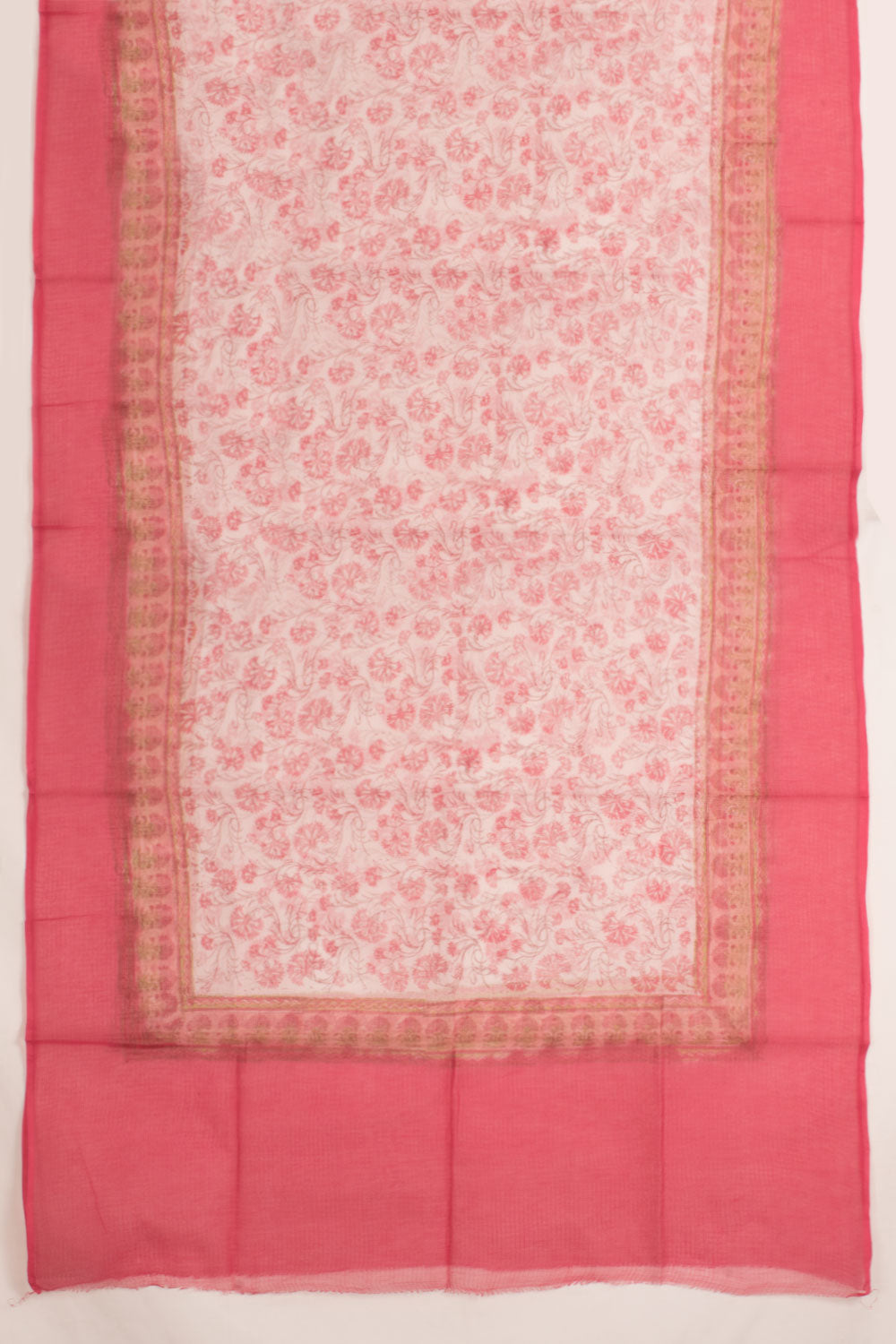 Handloom Ikat Cotton 2-Piece Salwar Suit Material 10058783