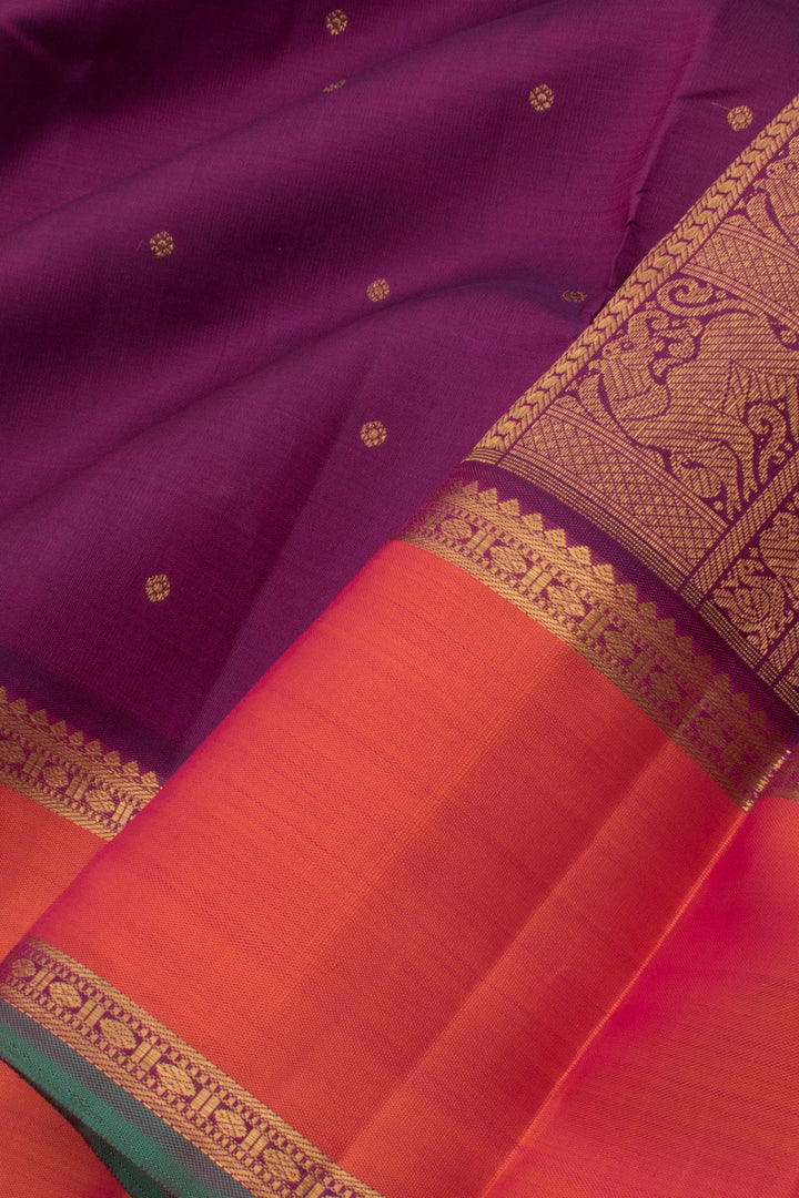 Pure Zari Bridal Kanjivaram Silk Saree 10058765