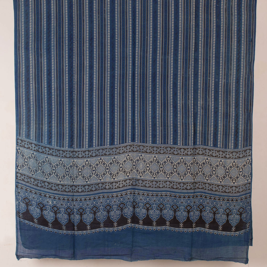 Ajrakh Printed Cotton Salwar Suit Material 10053766