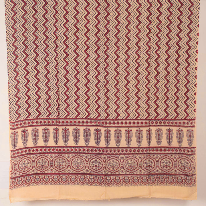 Ajrakh Printed Cotton Salwar Suit Material 10053777