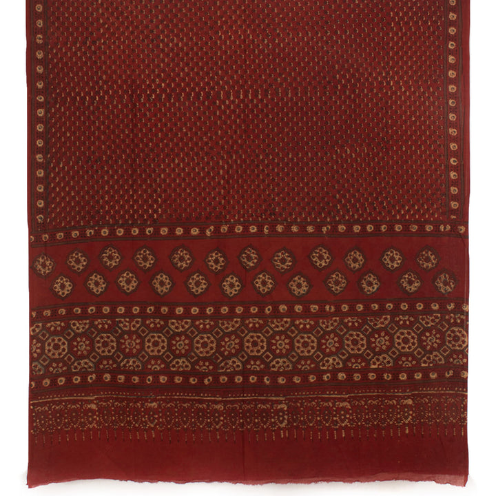 Ajrakh Printed Cotton Salwar Suit Material 10056755