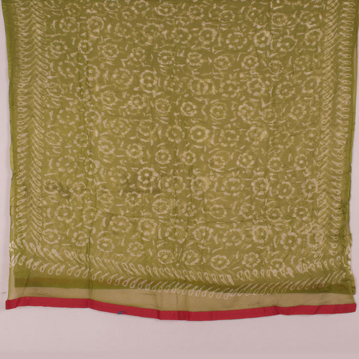 Hand Block Printed Cotton Salwar Suit Material 10054789