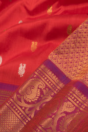 Handloom Gadwal Kuttu Silk Saree 10058763