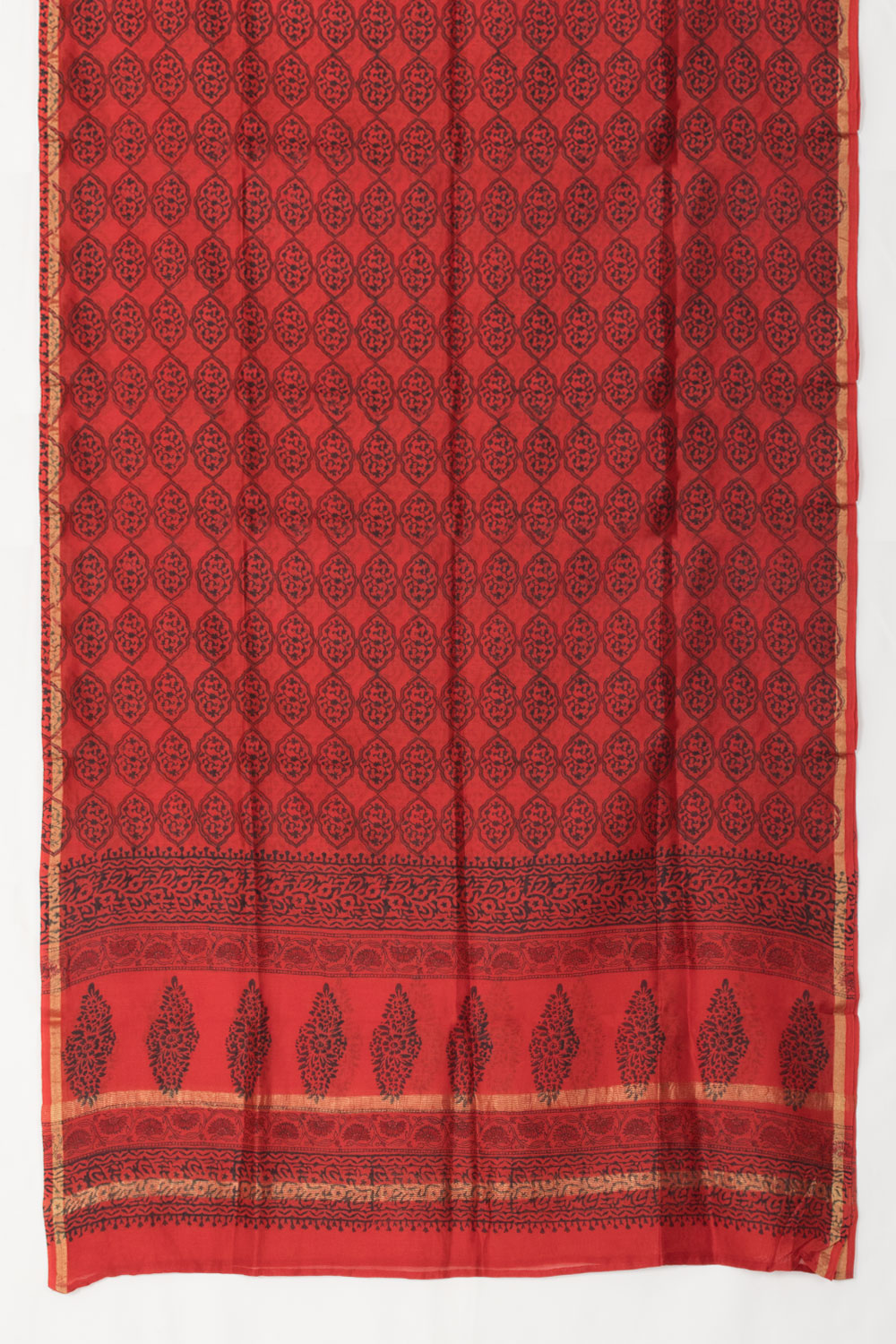 Handwoven Chanderi Silk Cotton Dupatta 10061090