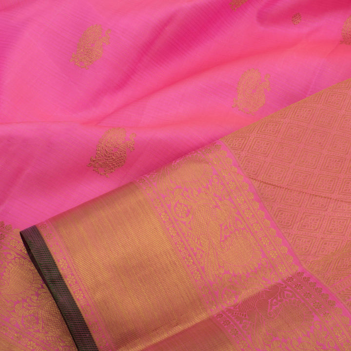 Pure Zari Bridal Kanjivaram Silk Saree 10055568