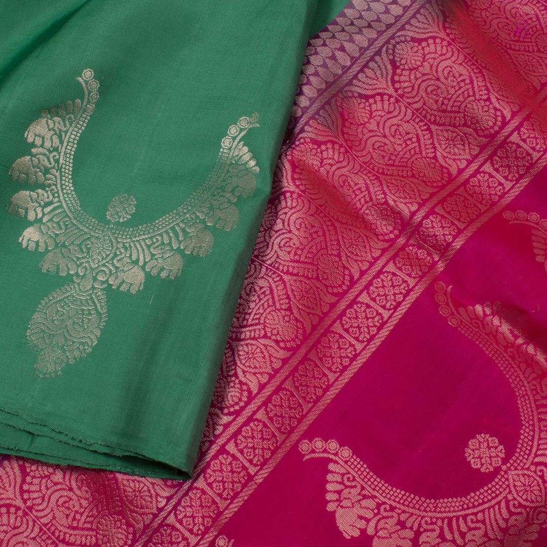 Handloom Kanjivaram Soft Silk Saree 10055225