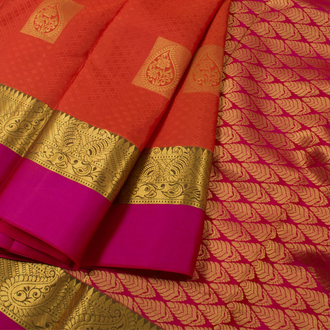 Kanjivaram Pure Silk Jacquard Saree 10054170