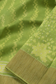 Dabu Printed Natural Dye Silk Cotton 10058672