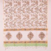 Sanganeri Hand Block Printed Cotton Salwar Suit Material 10056591