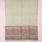 Sanganeri Hand Block Printed Cotton Salwar Suit Material 10056598