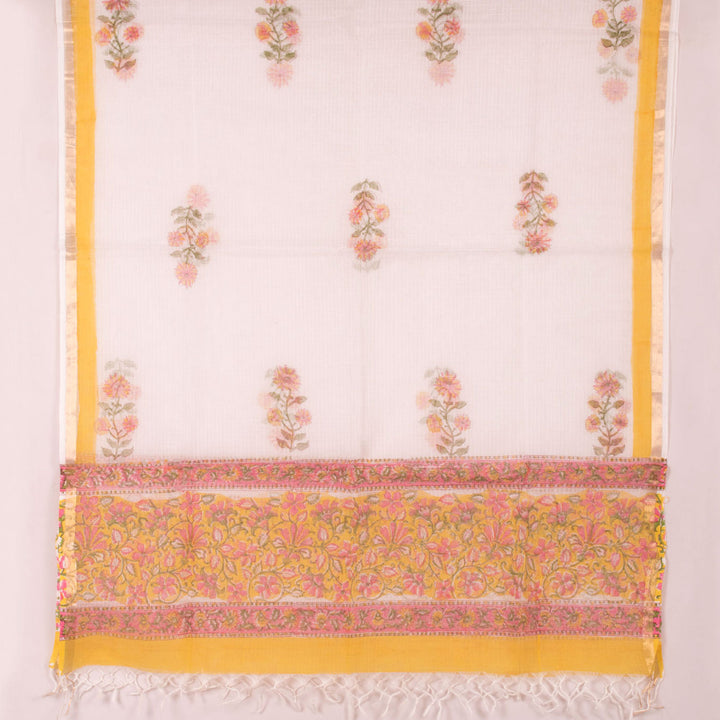 Sanganeri Hand Block Printed Cotton Salwar Suit Material 10053917
