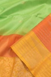 Mint Green Handloom Kanjivaram Soft Silk Saree 10059282