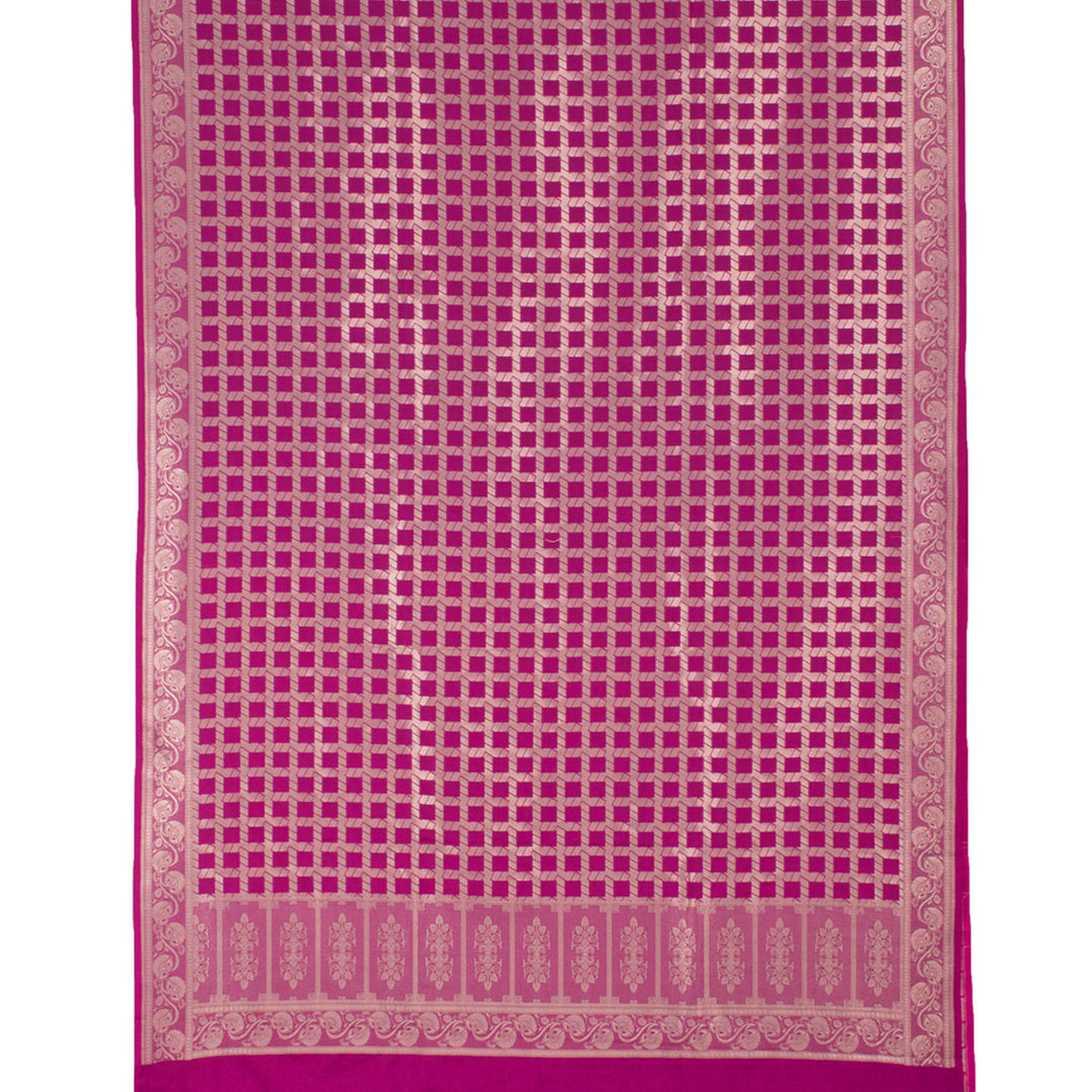 Handloom Banarasi Katrua Silk Salwar Suit Material 10055133