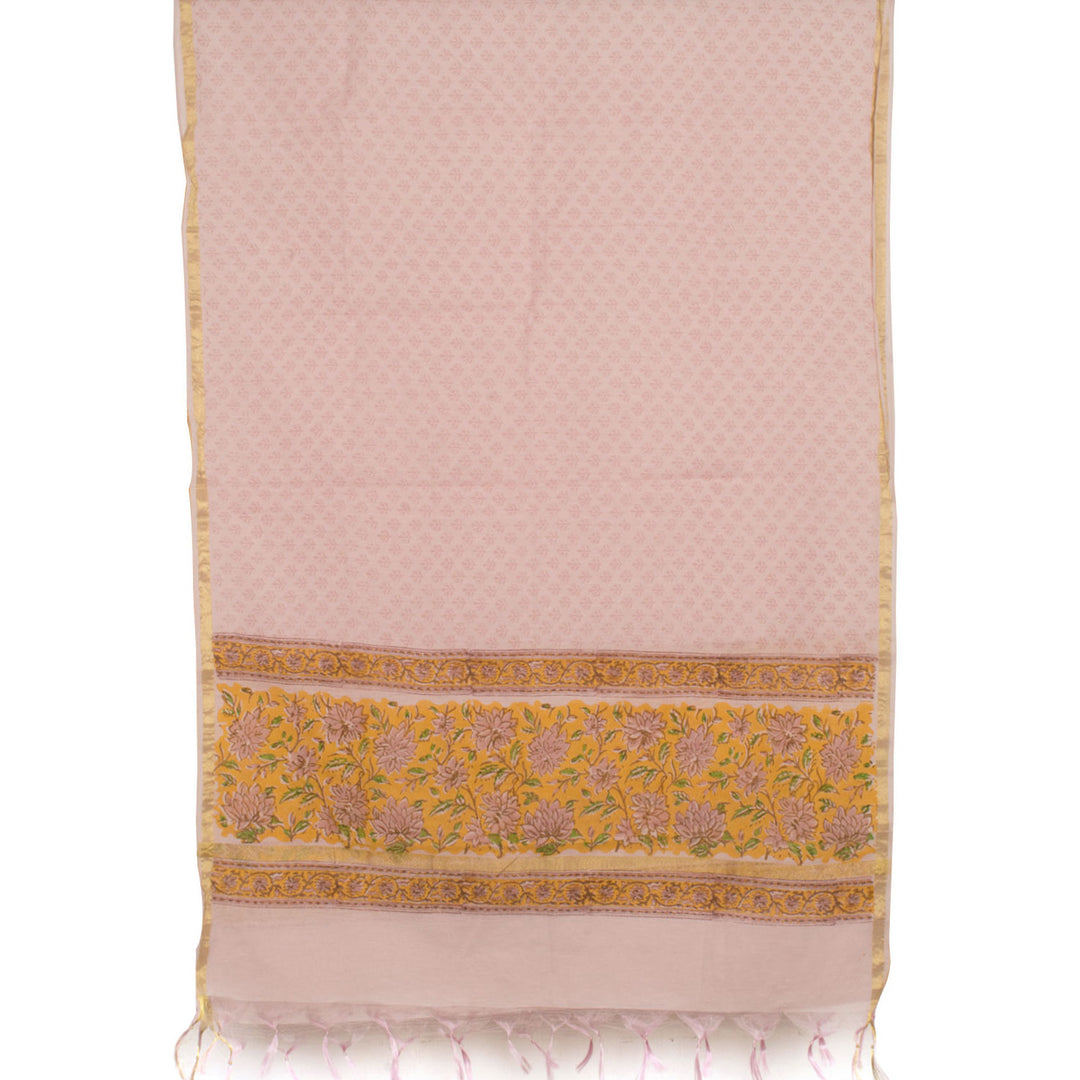 Hand Block Printed Cotton Salwar Suit Material 10056174