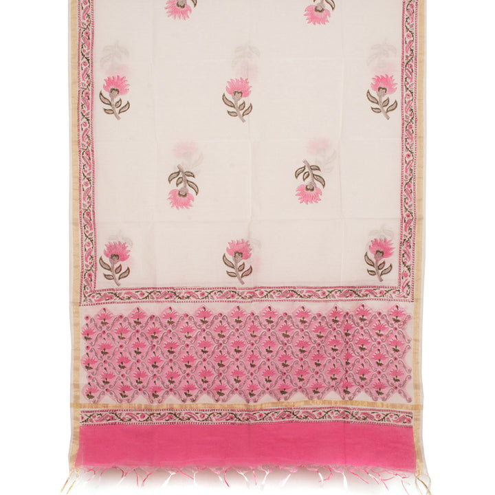 Hand Block Printed Cotton Salwar Suit Material 10056169