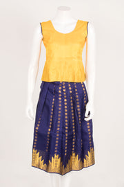 Size 0 to 16 yrs Pure Silk Kanchipuram Pattu Pavadai 10059832