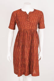 Handloom Ikat Cotton Dress 10060390