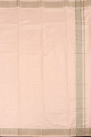 Pastel Peach Kanchipuram Silk 8x4 Dhoti 10059812