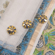 Sanganeri Hand Block Printed Cotton Salwar Suit Material 10056581