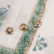 Sanganeri Hand Block Printed Cotton Salwar Suit Material 10056594