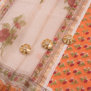 Sanganeri Hand Block Printed Cotton Salwar Suit Material 10056607