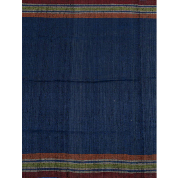 Handwoven Kutchi Weave Tussar Cotton Saree 10055793