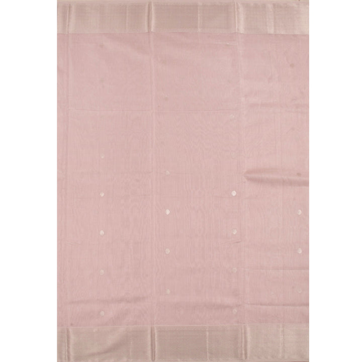 Handwoven Maheshwari Silk Cotton Tissue Saree 10055795