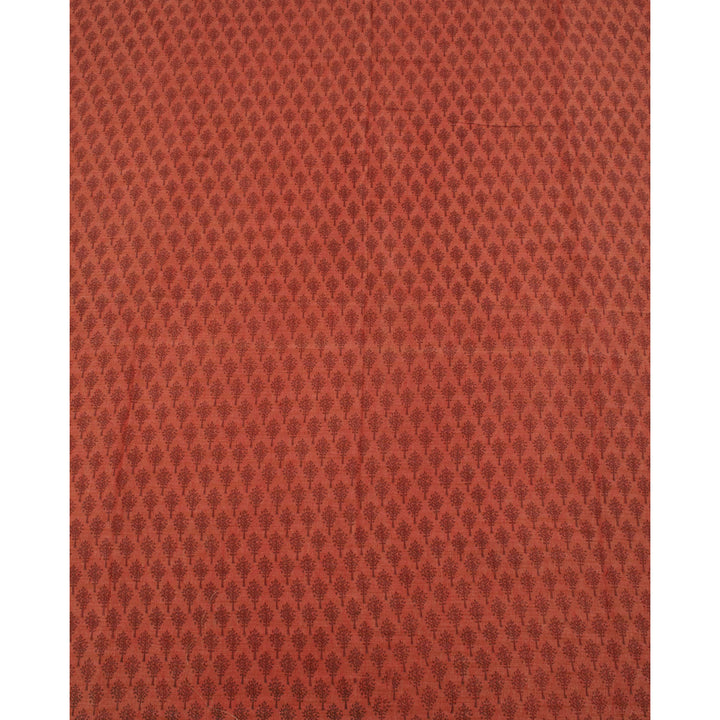 Printed Bhagalpur Silk Salwar Suit Material 10055891