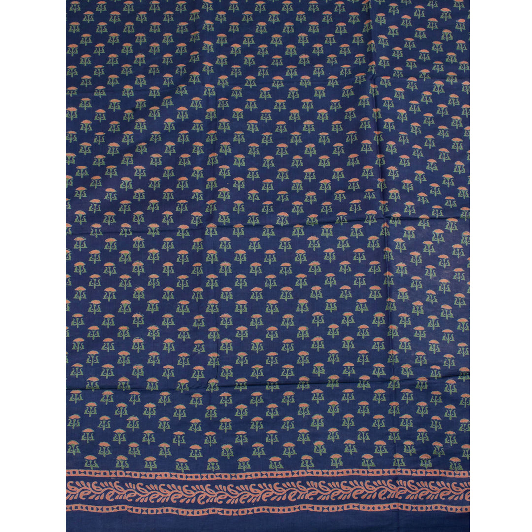 Printed Bhagalpur Silk Salwar Suit Material 10055897