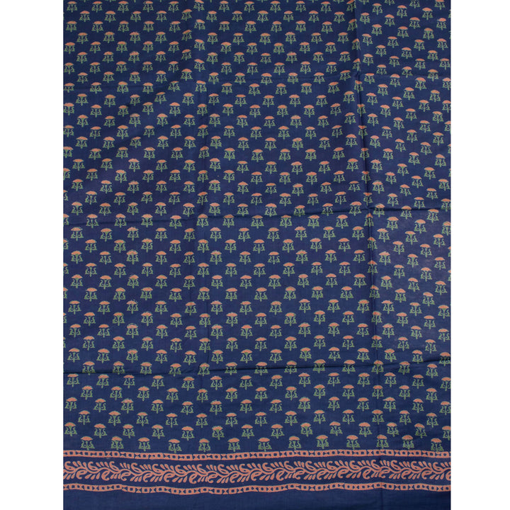 Printed Bhagalpur Silk Salwar Suit Material 10055897