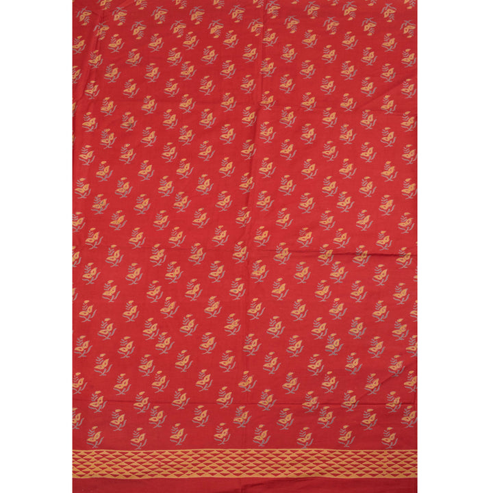 Printed Bhagalpur Silk Salwar Suit Material 10055903