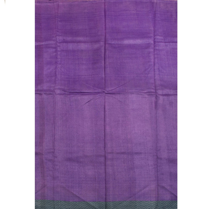 Hand Block Printed Tussar Silk Salwar Suit Material 10055931