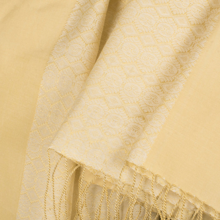 Handloom Karnataka Khun Silk Cotton Stole 10056227