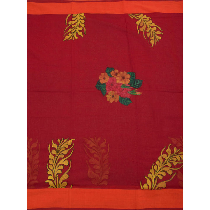 Hand Painted Bengal Cotton Saree 10056249