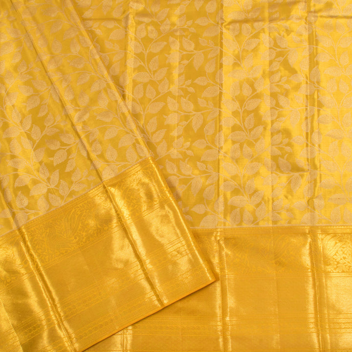 Pure Tissue Silk Bridal Jacquard Kanjivaram Saree 10056422