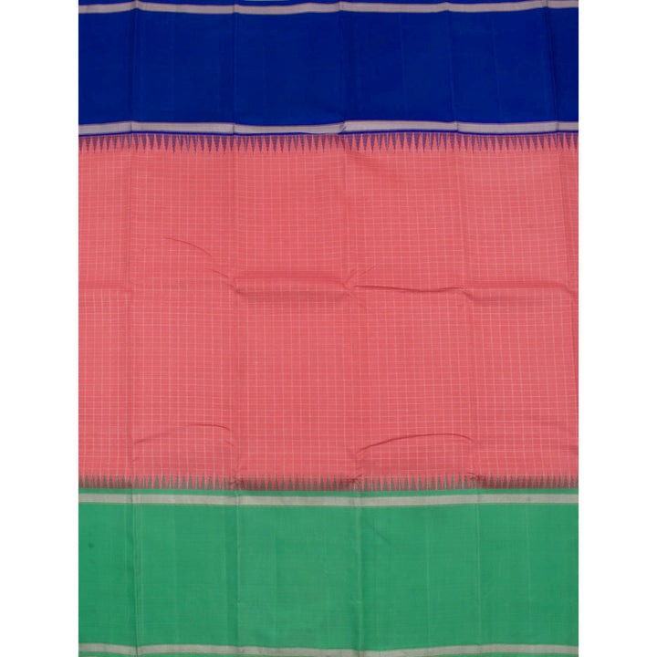 Handloom Pure Zari Korvai Kanjivaram Silk Saree 10056560