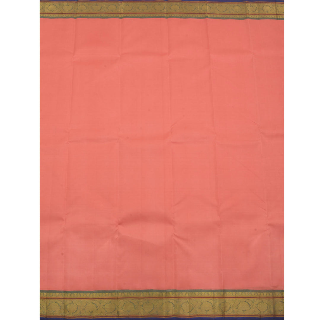 Handloom Pure Zari Korvai Kanjivaram Silk Saree 10056561