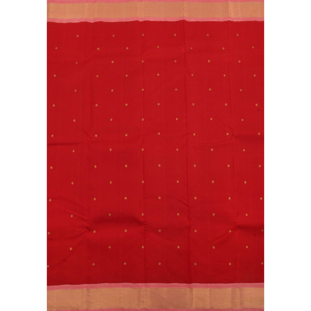 Handloom Pure Zari Korvai Kanjivaram Silk Saree 10056563