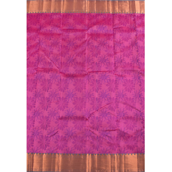Kanjivaram Pure Silk Jacquard Saree 10056704