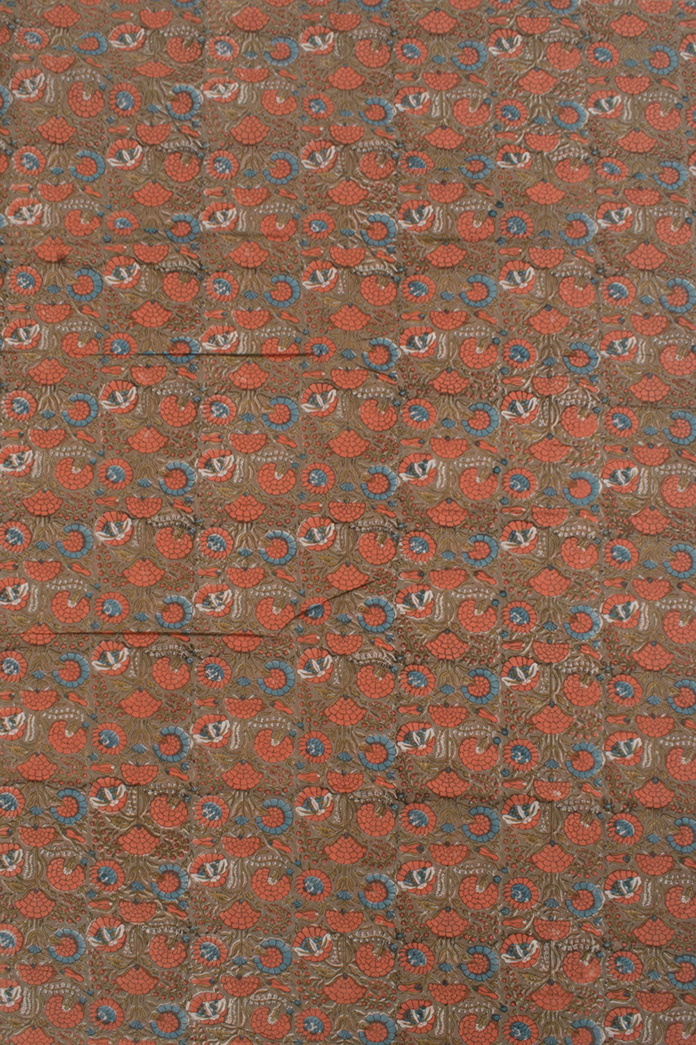 Hand Block Printed Cotton 3-Piece Salwar Suit Material 10057065