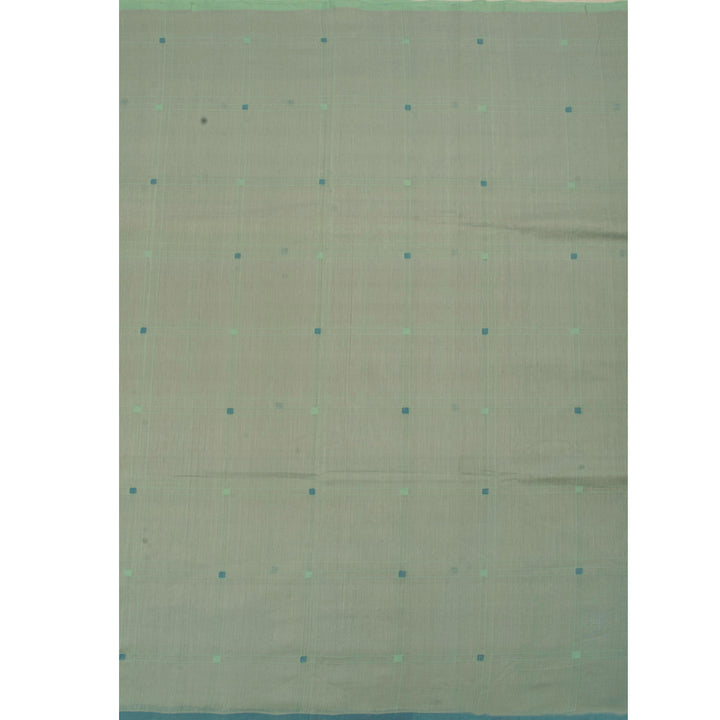 Handloom Checked Cotton Saree 10057093