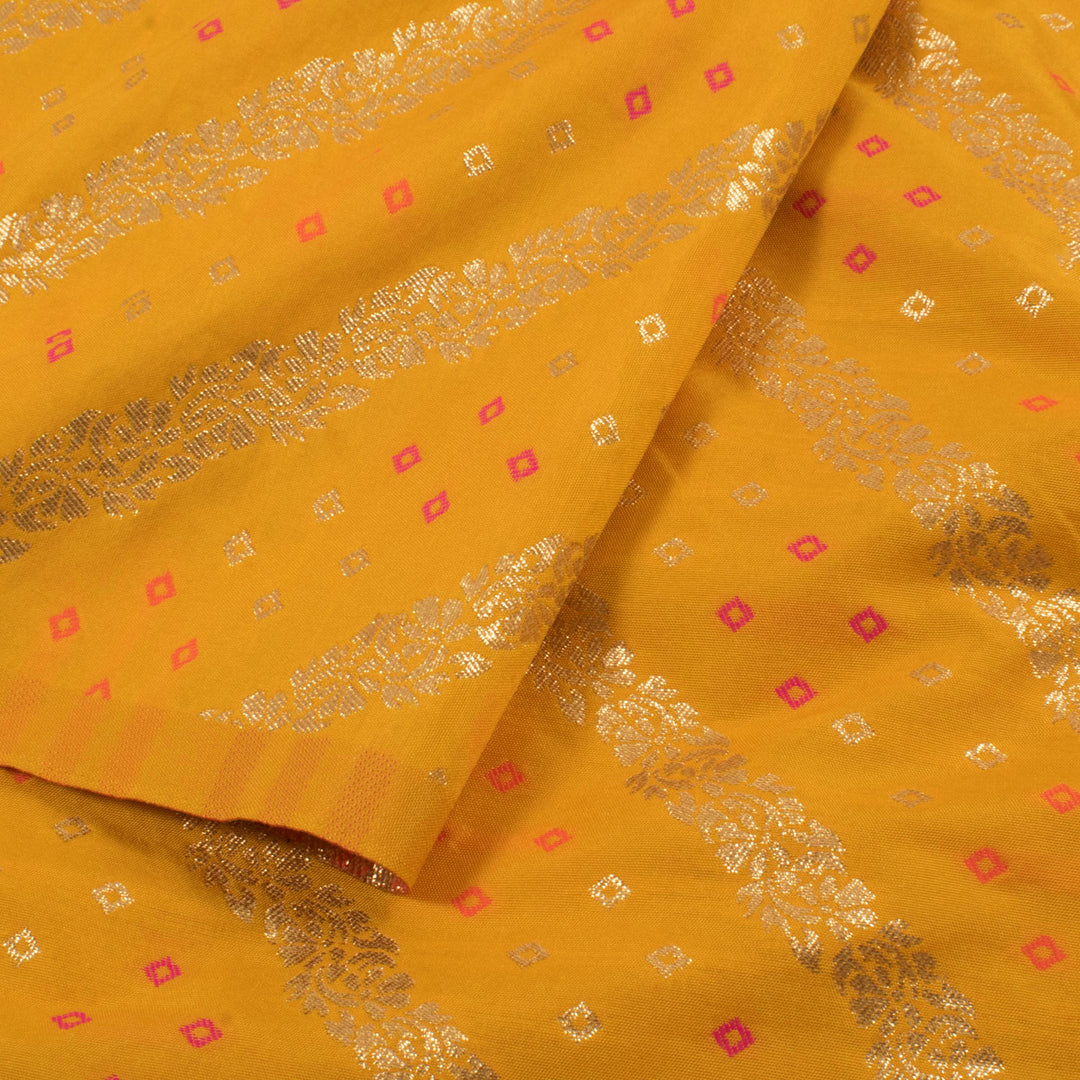 Handloom Banarasi Silk Blouse Material 10057224