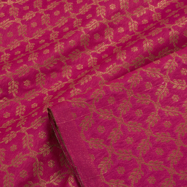 Handloom Banarasi Silk Blouse Material 10057226