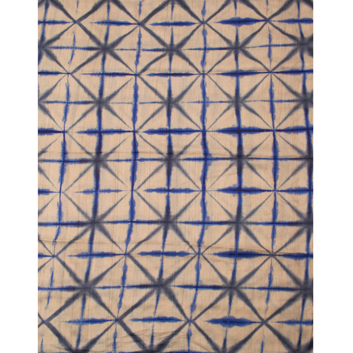 Handloom Shibori Dyed Tussar Silk Saree 10057504