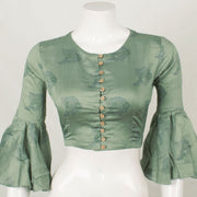 Madhubani Printed Silk Cotton Blouse 10057647