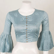 Madhubani Printed Silk Cotton Blouse 10057649