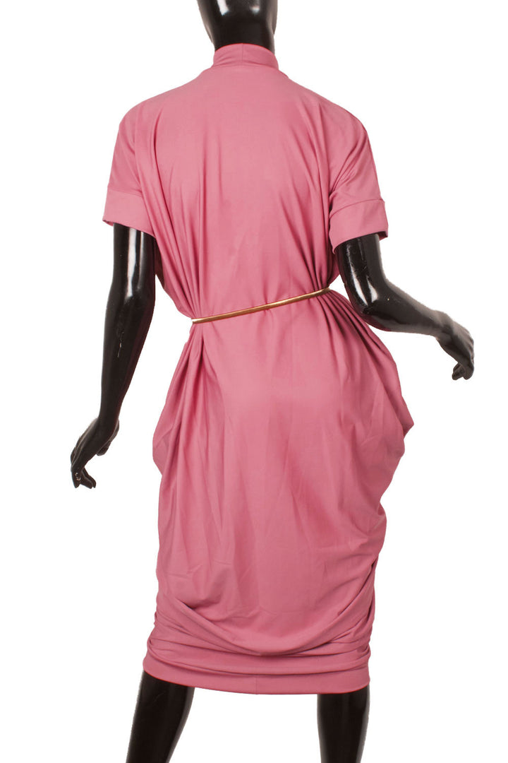 Handcrafted Viscose Cotton Dress 10058310